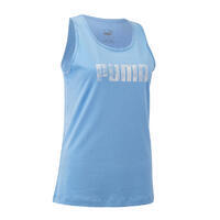 Plava ženska majica bez rukava za fitnes