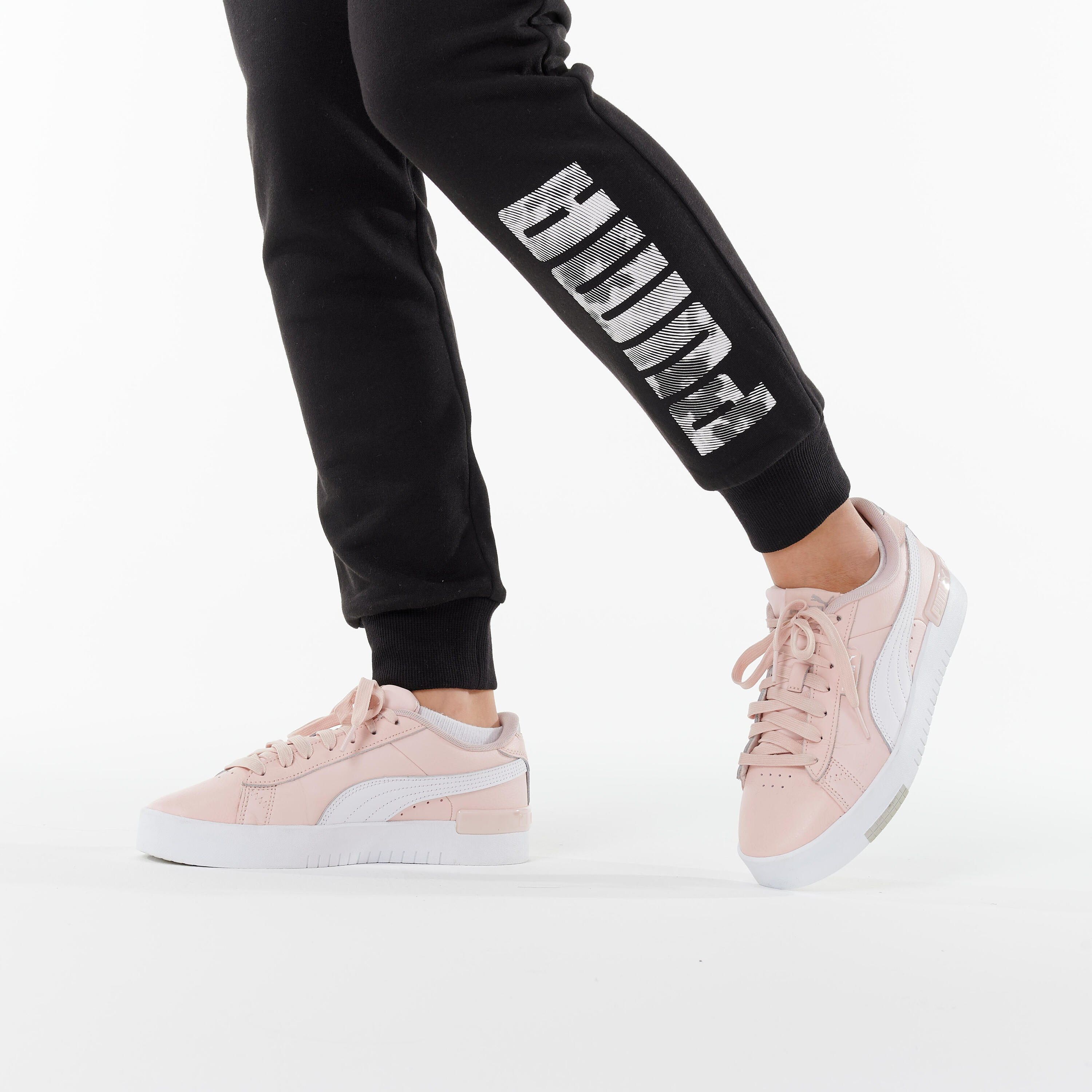 Women's Fitness Slim-Fit Cotton Bottoms - Black 5/10