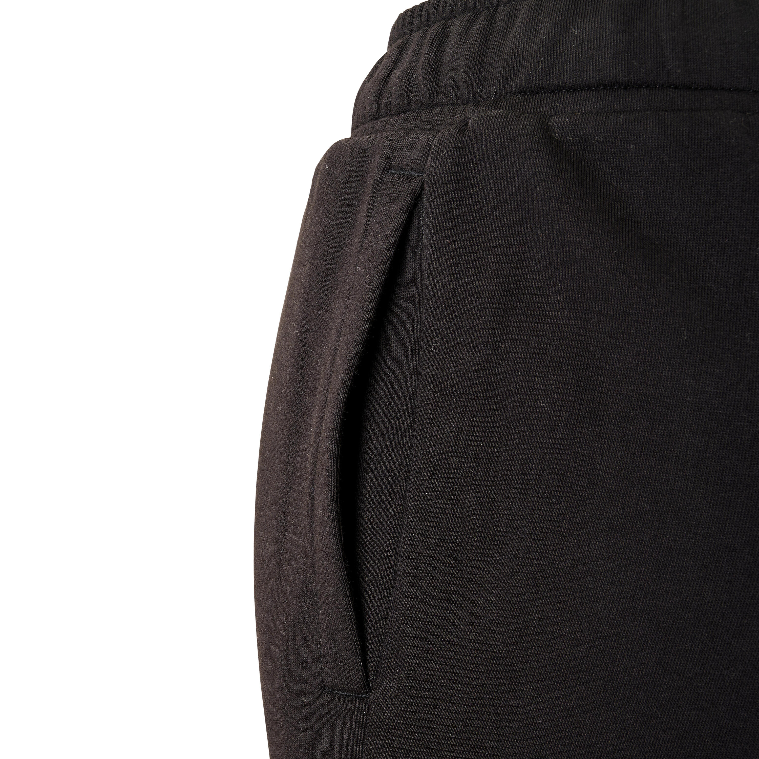 Women's Fitness Slim-Fit Cotton Bottoms - Black 10/10