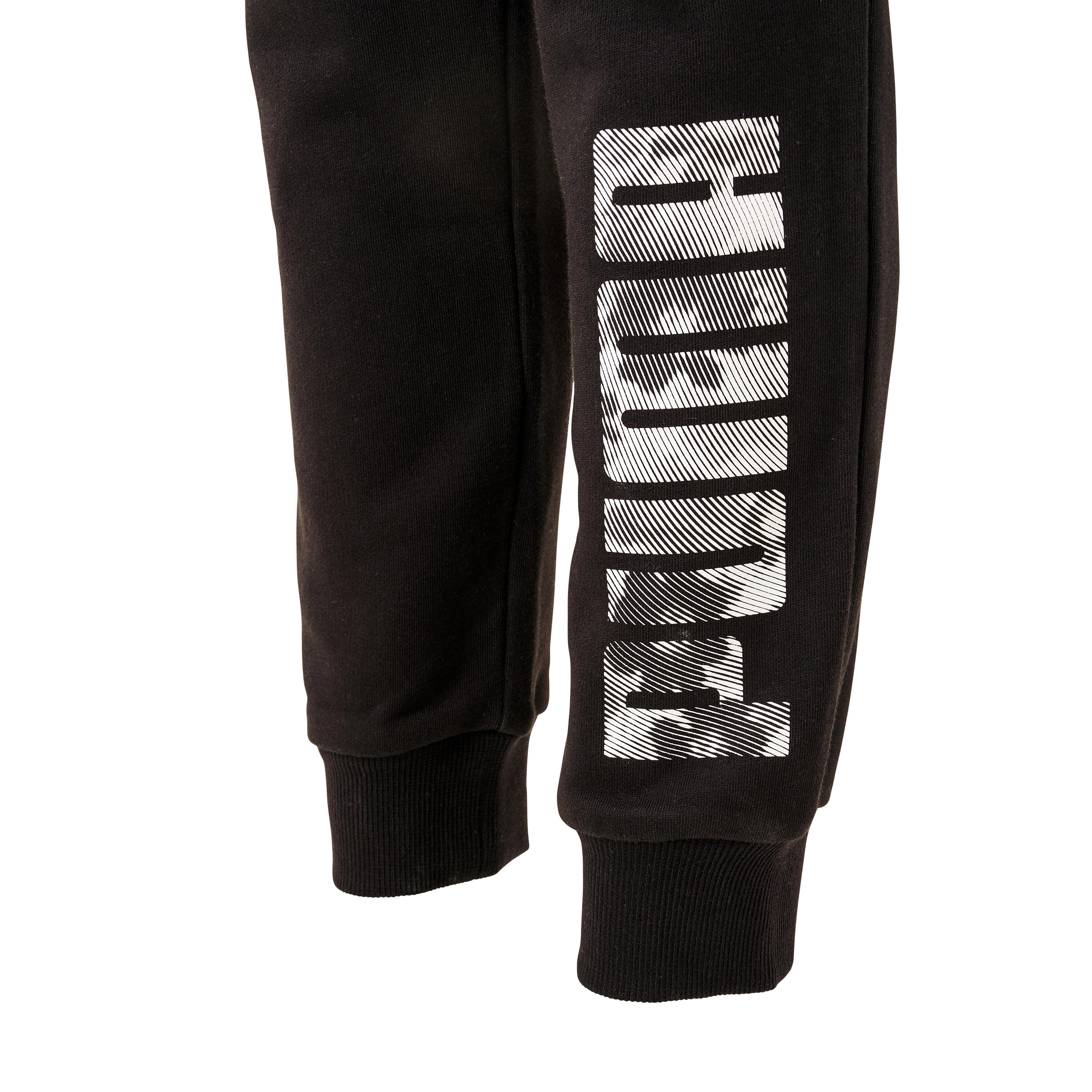 Women's Fitness Slim-Fit Cotton Bottoms - Black 8/10