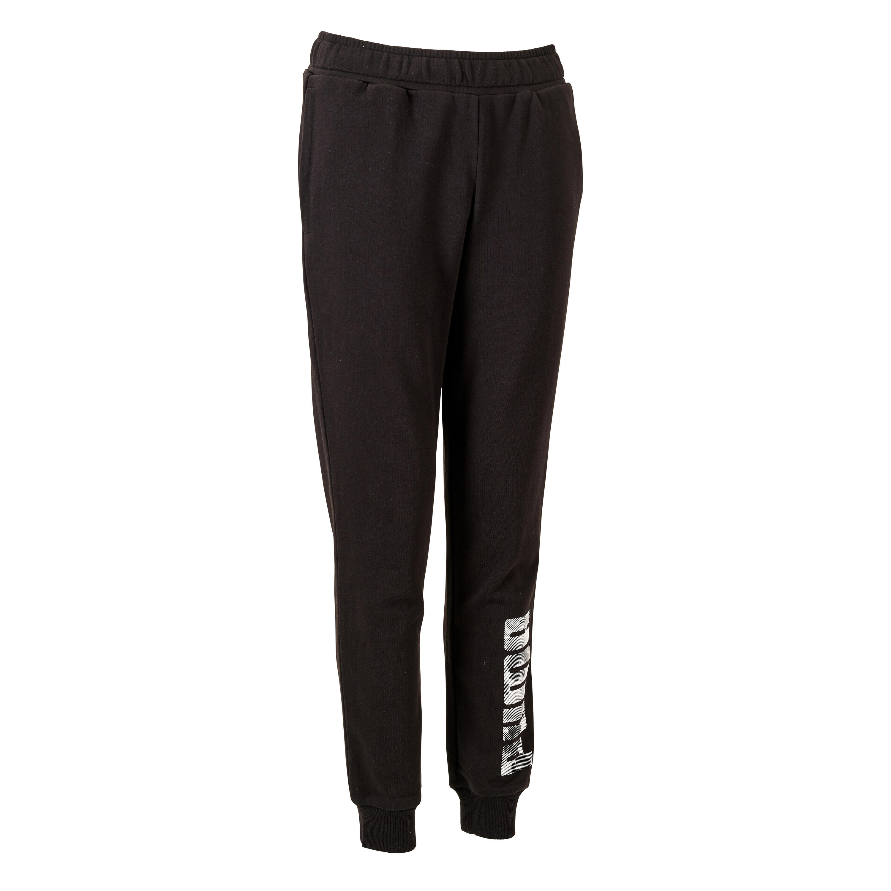 Women's Fitness Slim-Fit Cotton Bottoms - Black 7/10