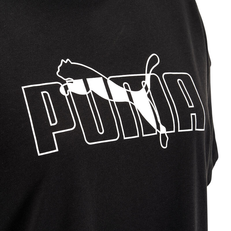 Puma T-Shirt Damen - schwarz