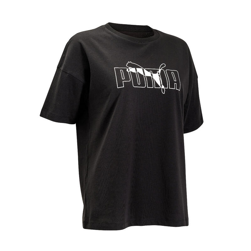 Puma T-Shirt Damen - schwarz - DECATHLON PUMA