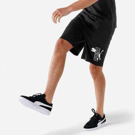 Men's Cotton Fitness Shorts - Black