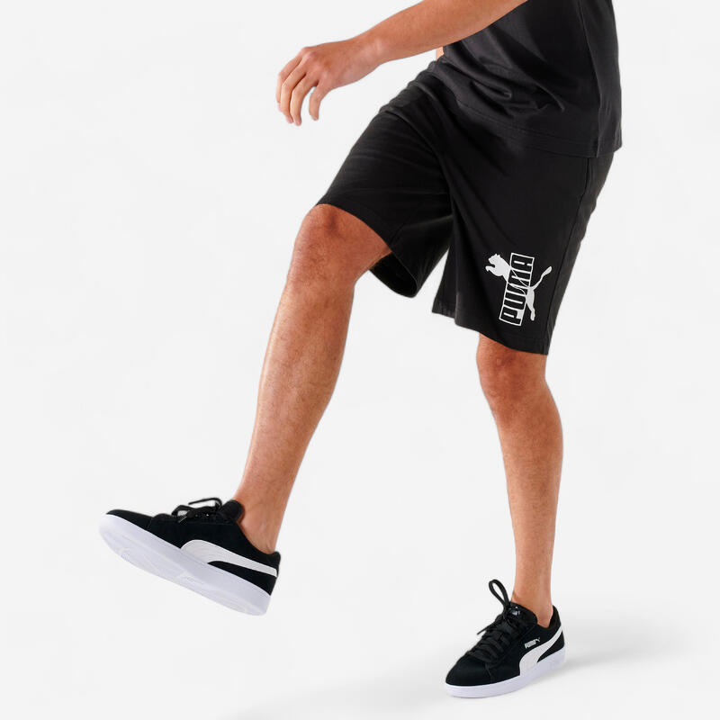 Pantalón corto algodón Puma Hombre Negro