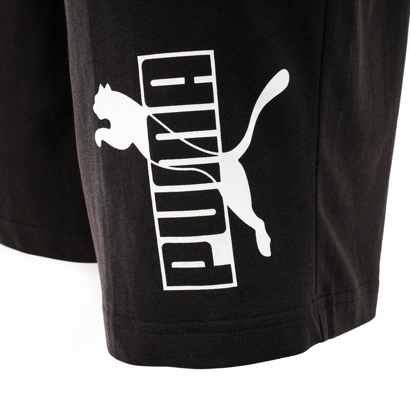 Pantalón corto algodón Puma Hombre Negro