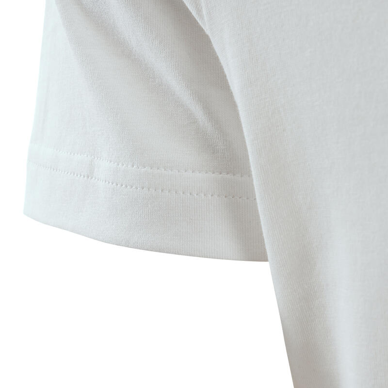 T-shirt PUMA fitness manches courtes coton homme blanc