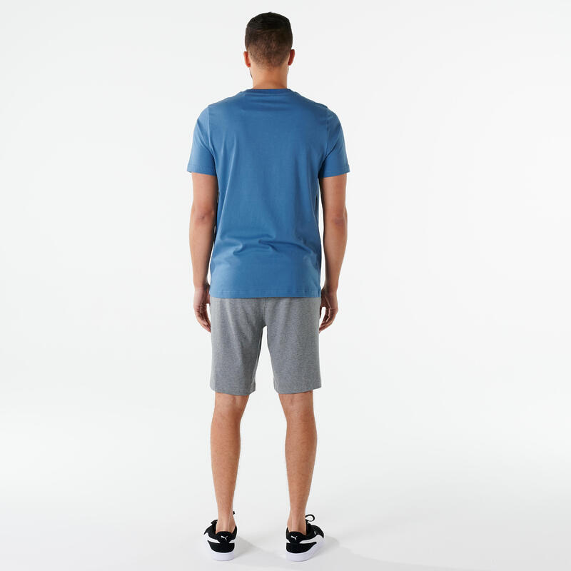 Puma T-Shirt Herren Baumwolle - blau 