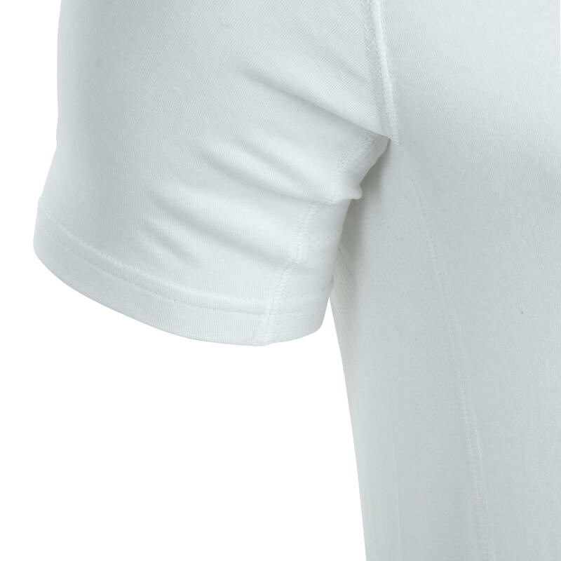T-shirt PUMA fitness manches courtes coton Homme blanc