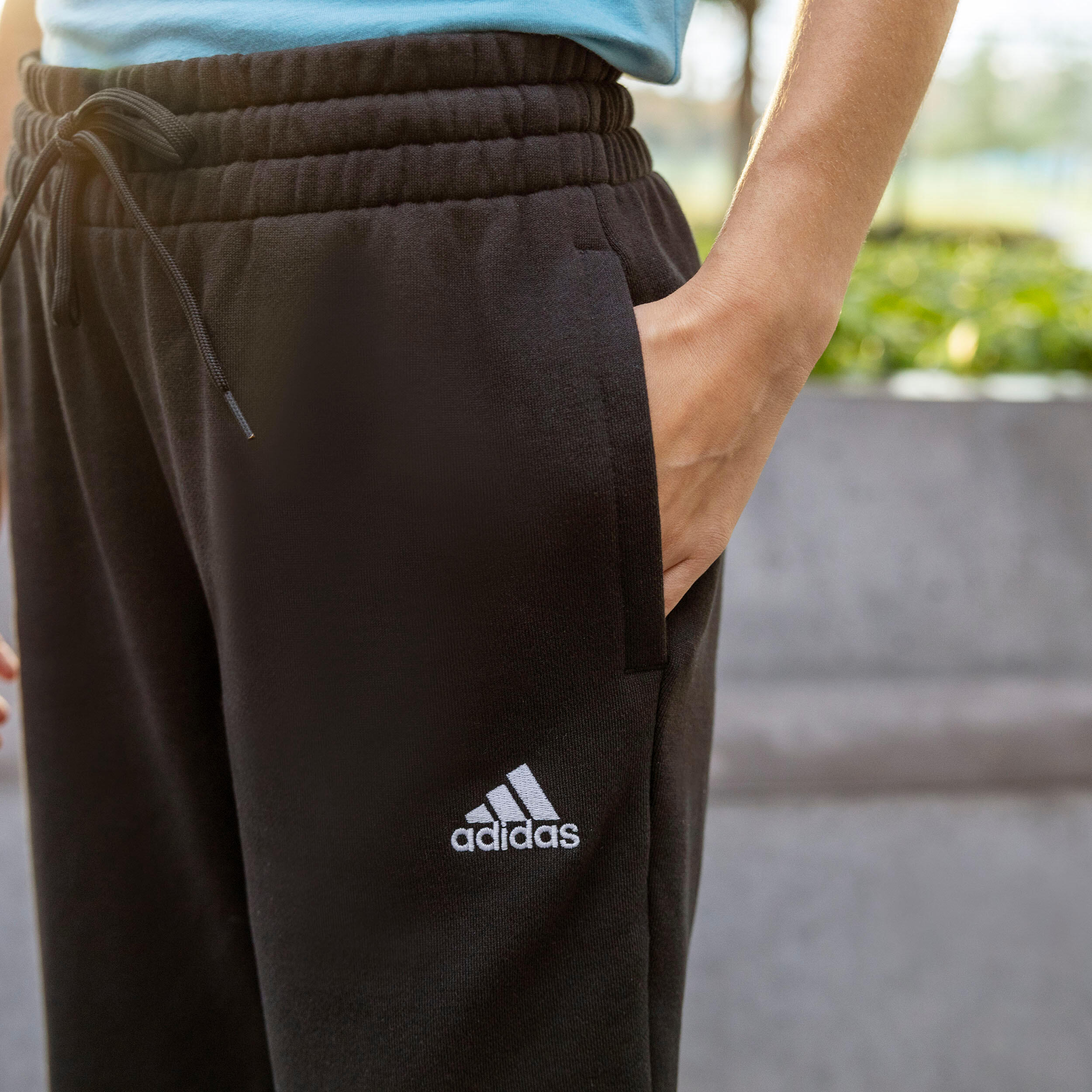 Women's Fitness Jogging Bottoms - Black 9/11