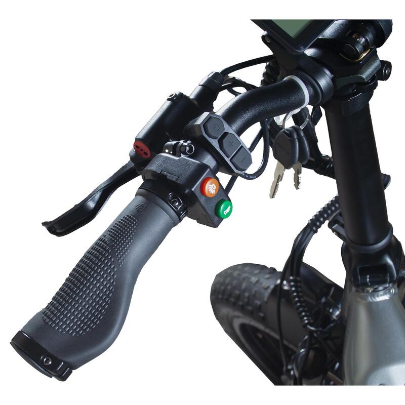 Bici pieghevole elettrica a pedalata assistita Vivobike VT4S Fat bike Ruote 20"
