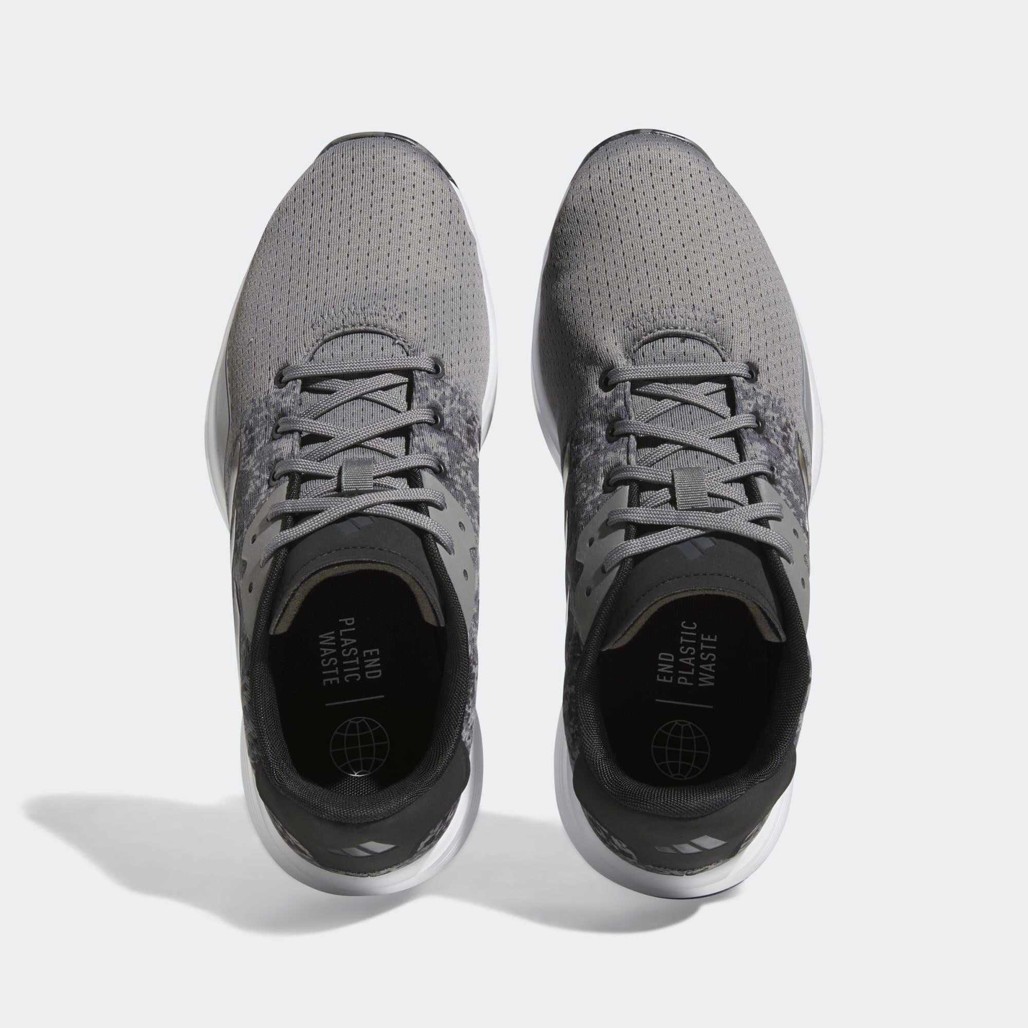 Men's Breathable Golf Shoe Adidas S2G - black & grey 6/6