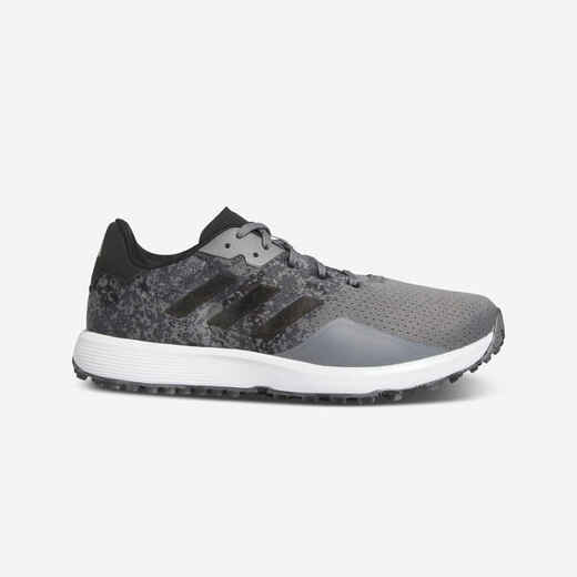 Men's Breathable Golf Shoe Adidas S2G - black & grey