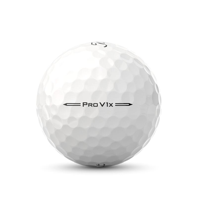 Golfové míčky Pro V1X bílé 12 ks