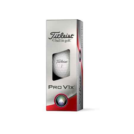 Golf balls x12 - TITLEIST Pro V1X white