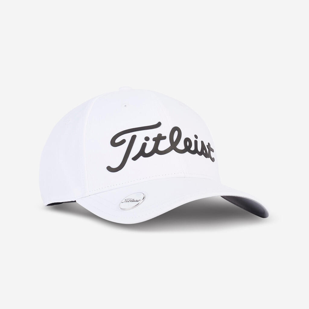 Bela in črna kapa za golf TITLEIST