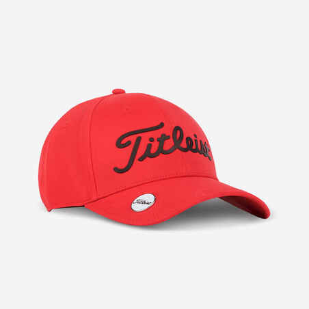 Rdeča kapa za golf TITLEIST za odrasle 