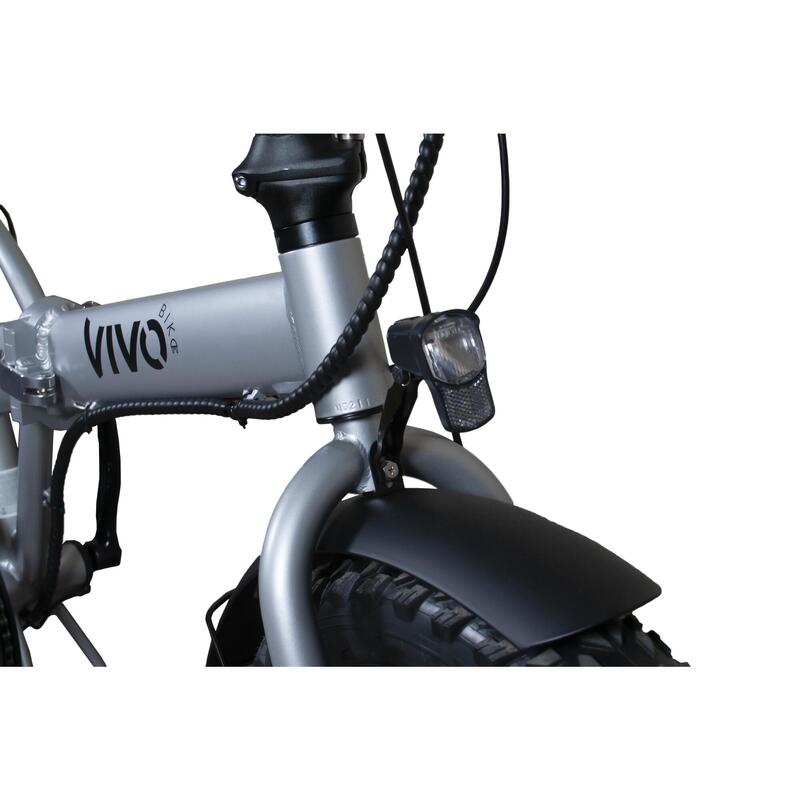 Bici pieghevole elettrica a pedalata assistita Vivobike FAT BIKE VK1 ECHO 1