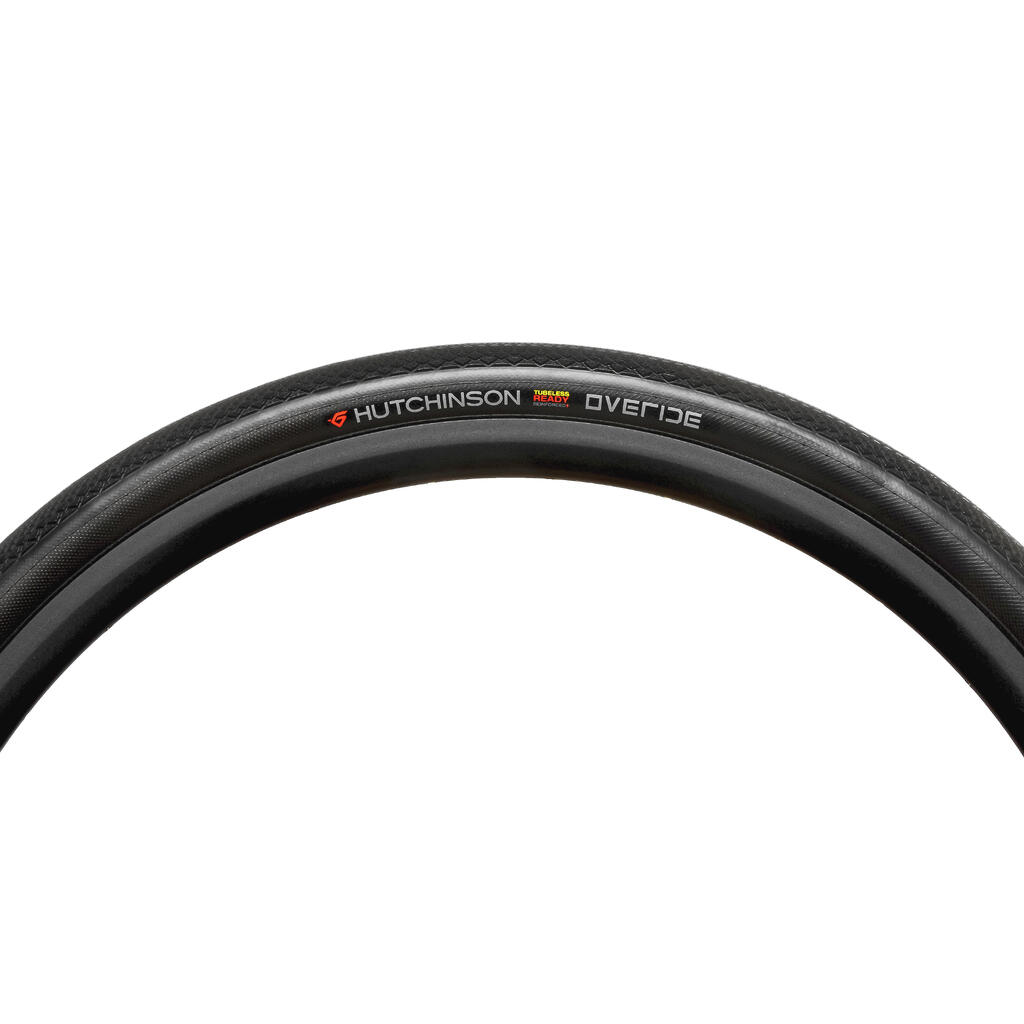 700x35 Hardskin Tubeless Ready Gravel Tyre Overide - Black