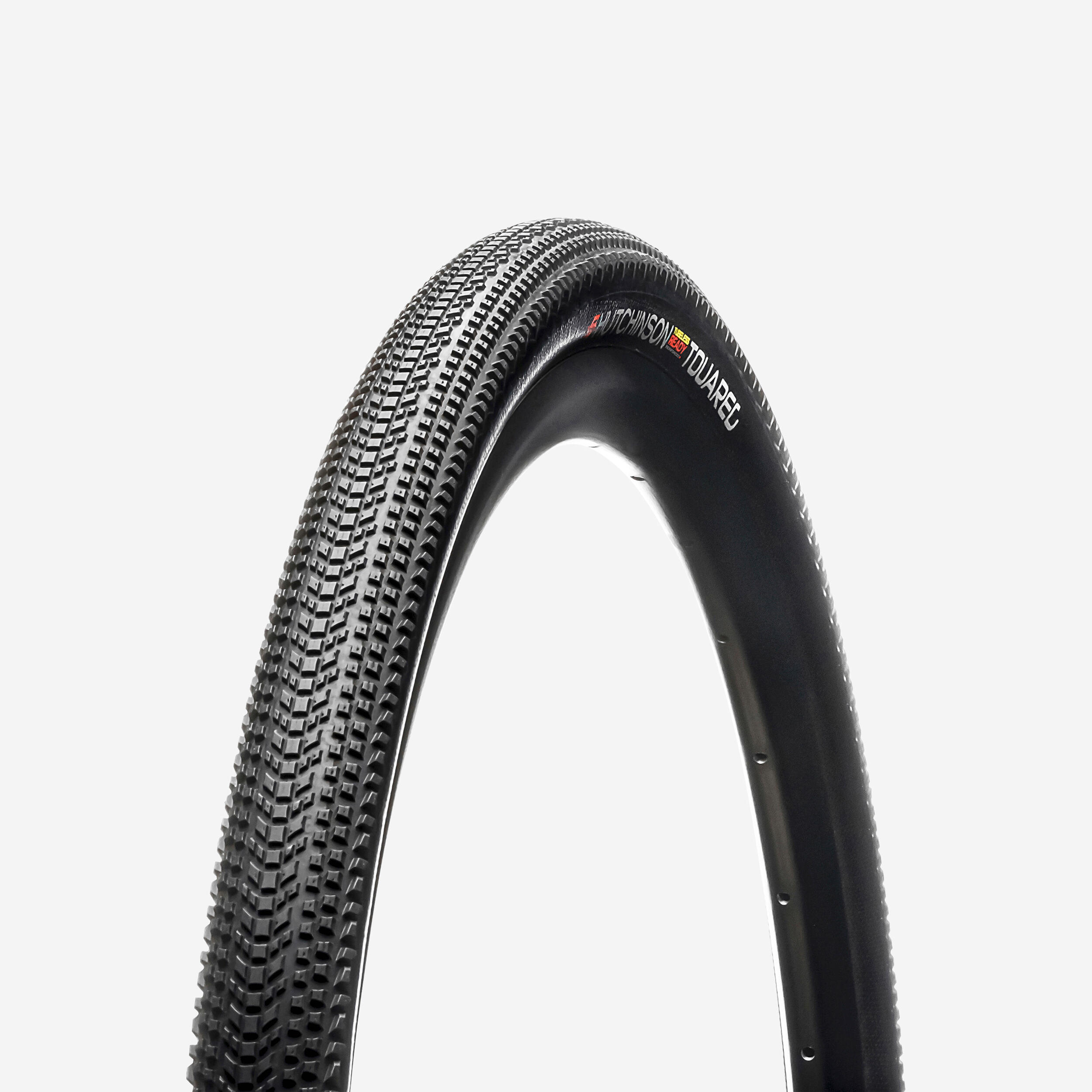 Hutchinson - Pneu Gravel - Hutchinson Touareg 700x45 Hardskin Tubeless Ready Noir - Pneu - Pneus/pieces/portage/rangement/electrifi - Noir - Taille