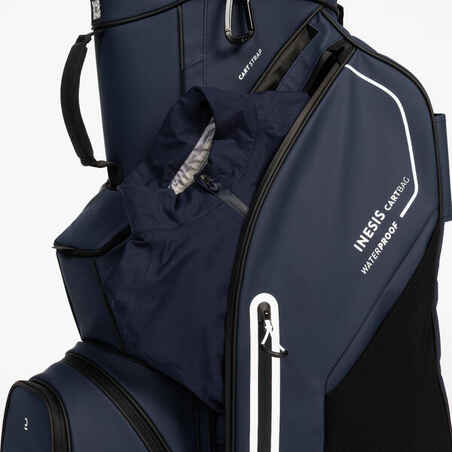 Golf trolley bag waterproof – INESIS Cart blue