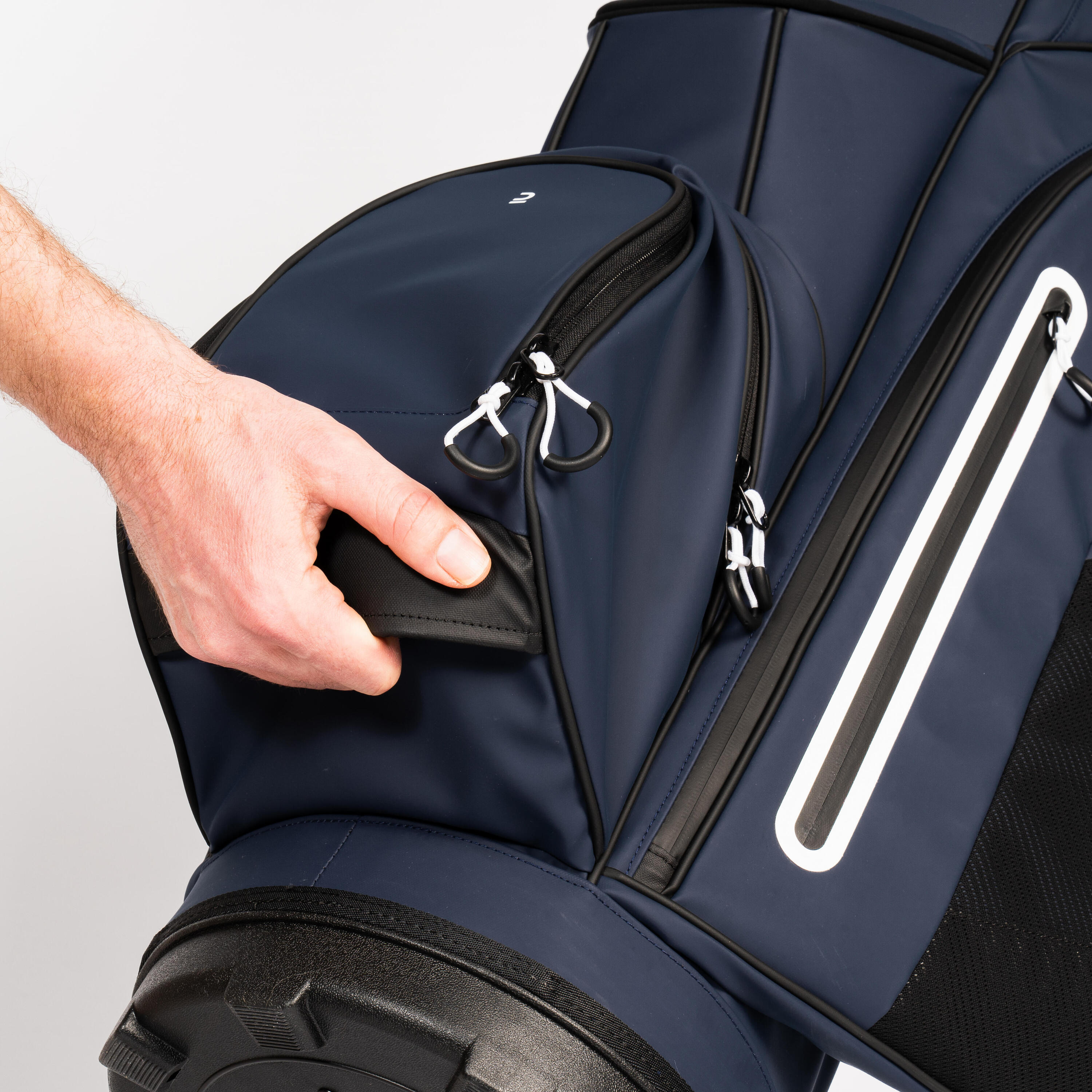 Golf trolley bag waterproof – INESIS Cart blue 10/12