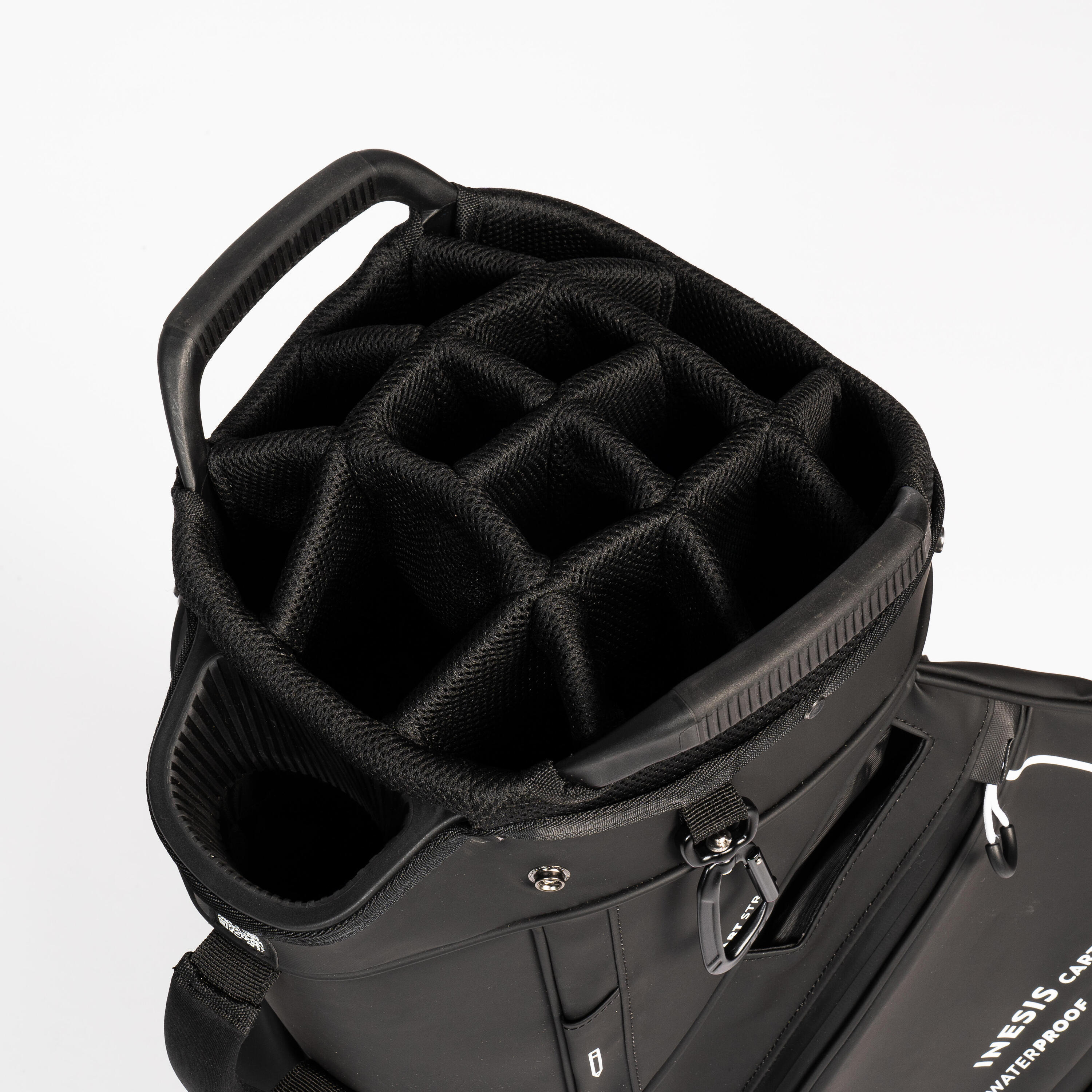 Golf trolley bag waterproof – INESIS cart black 3/12