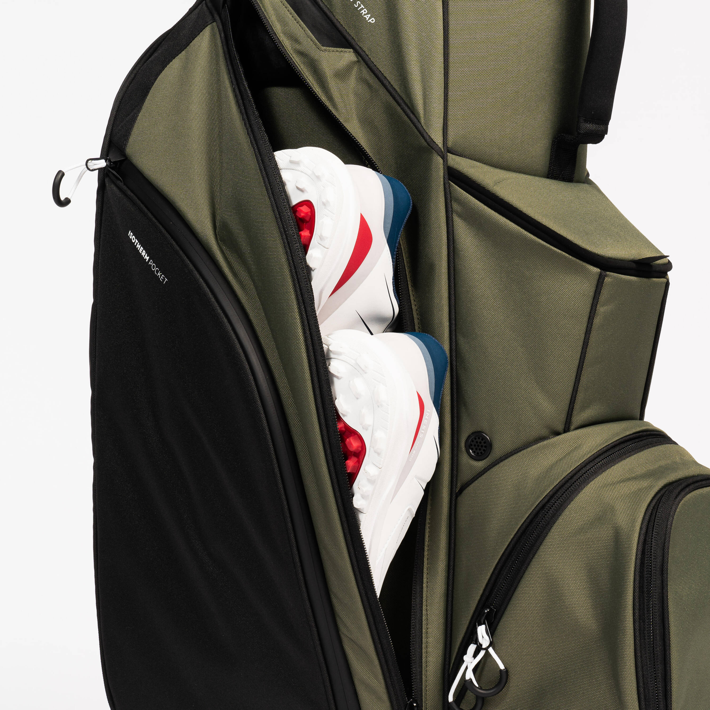 Golf trolley bag - INESIS khaki cart -  5