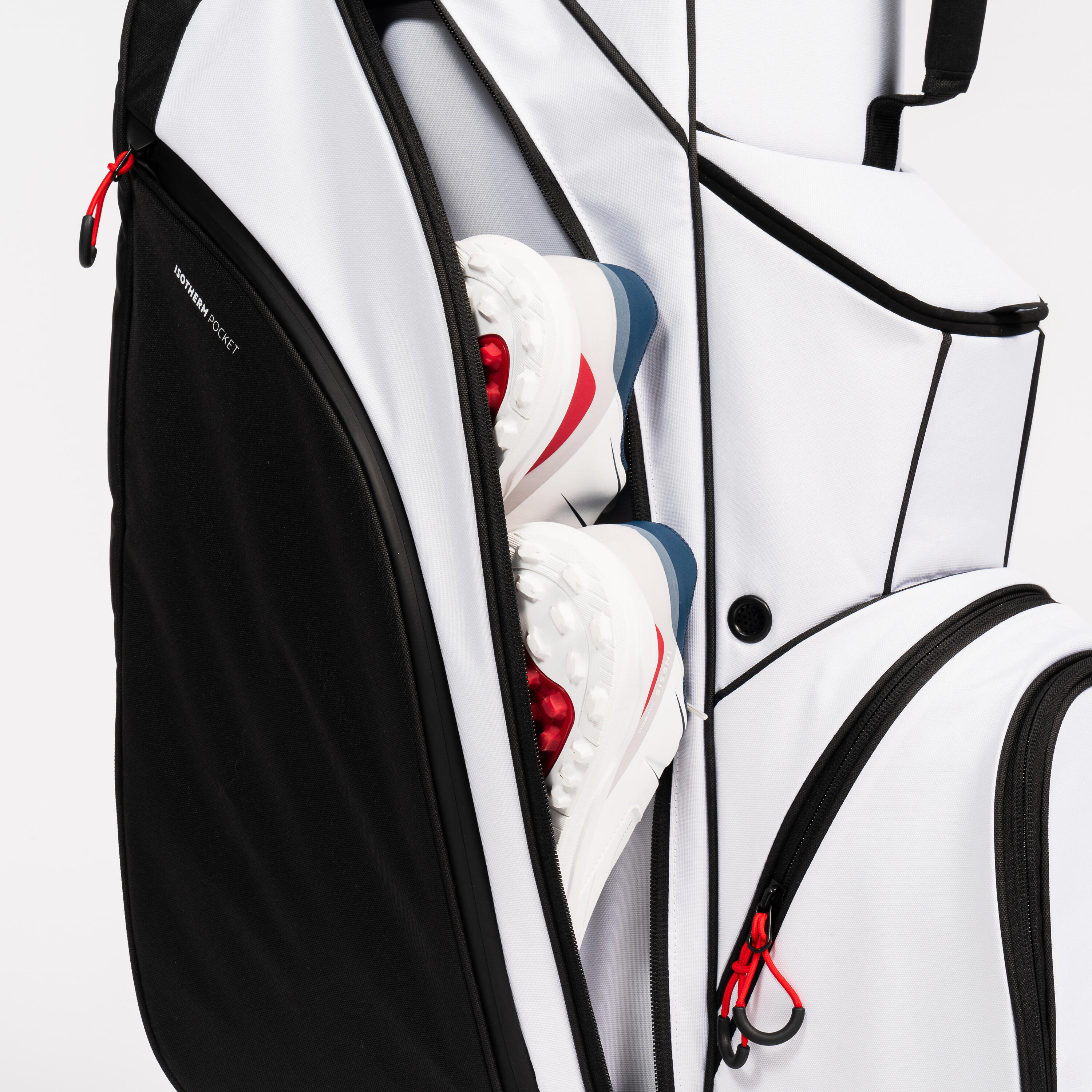 Golf trolley bag – INESIS cart white/black 5/12