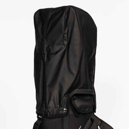 Golfo vežimėlio krepšys „Inesis“, juodas
