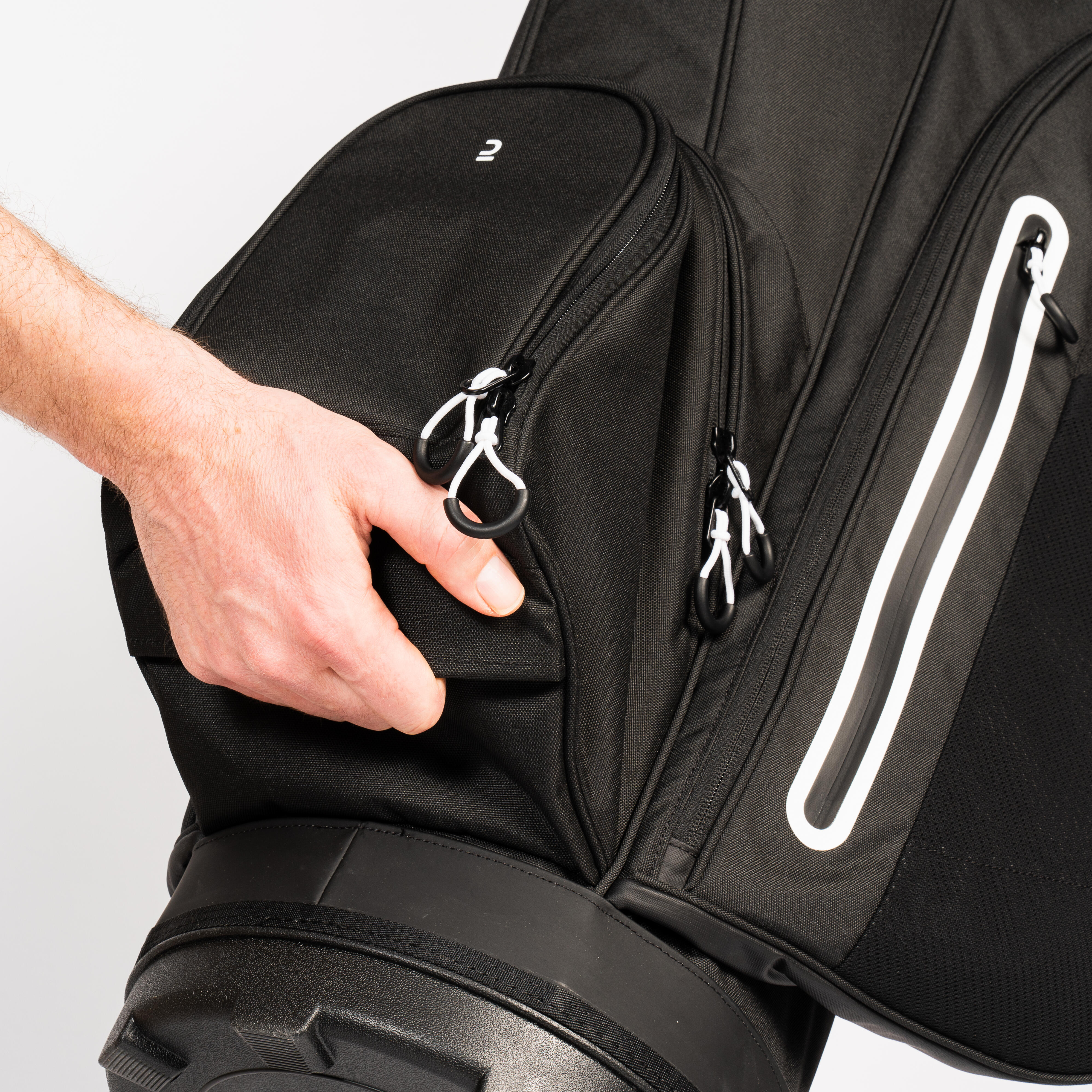 Sac de golf pour chariot – noir - INESIS
