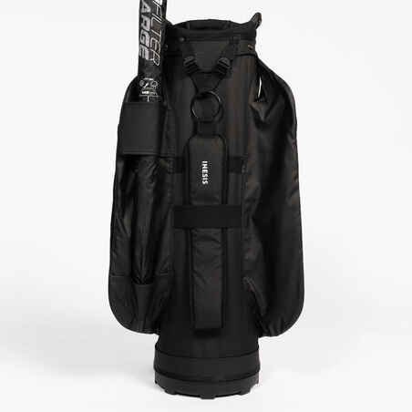 Golfo vežimėlio krepšys „Inesis“, juodas