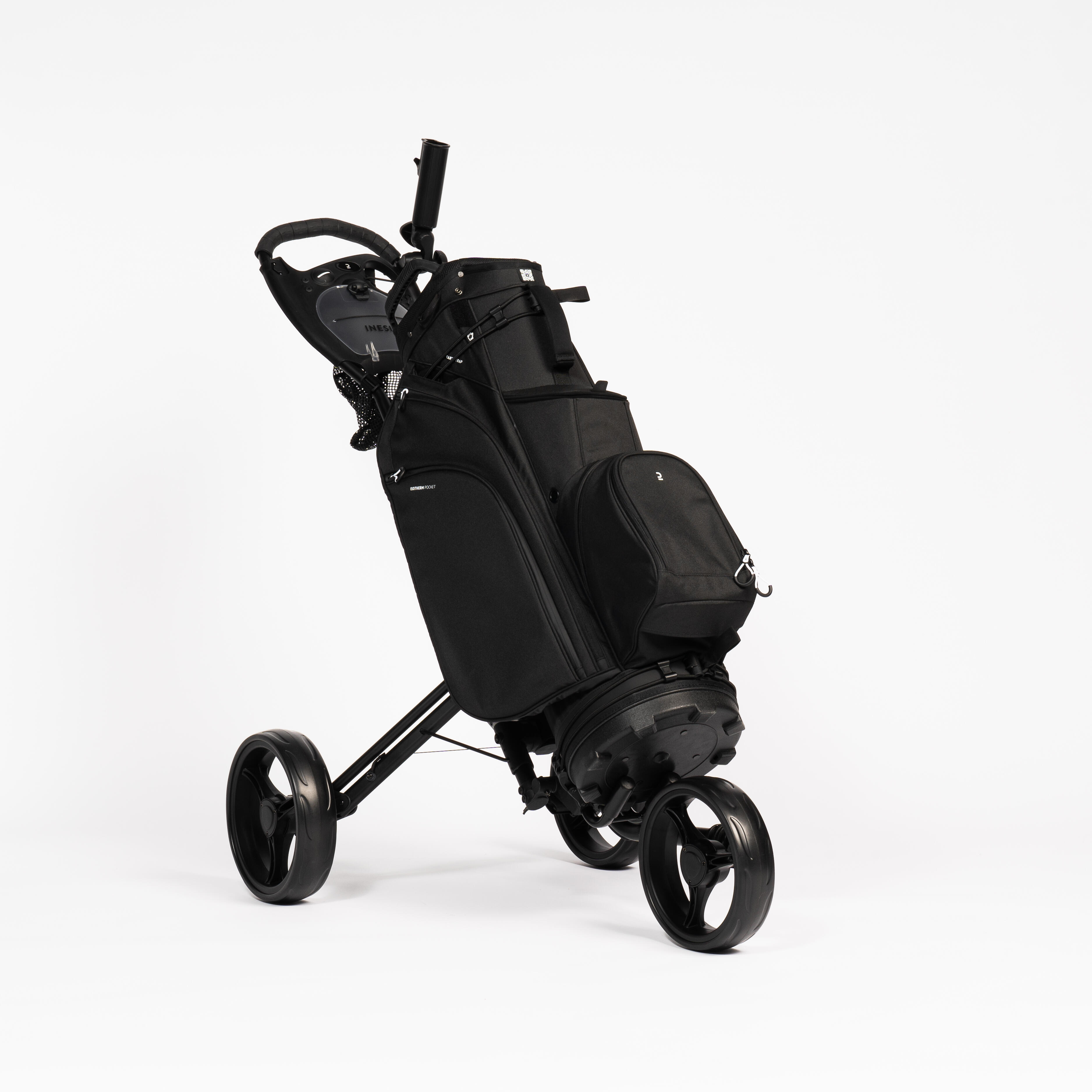 INESIS Borsa per carrello da golf - Cart nero