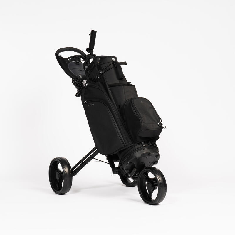 Sac golf chariot– INESIS Cart noir