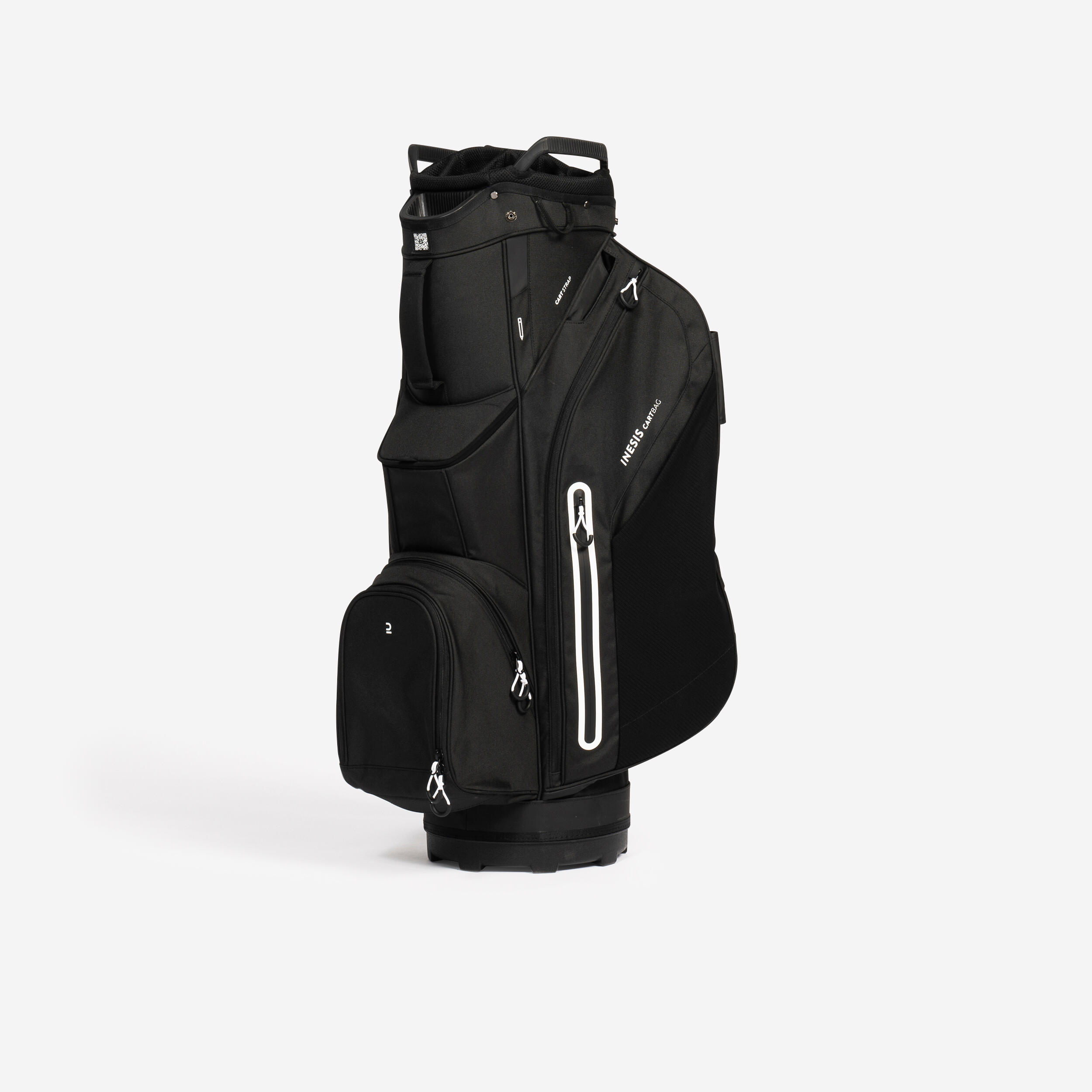 Golf trolley bag – INESIS cart black 1/12