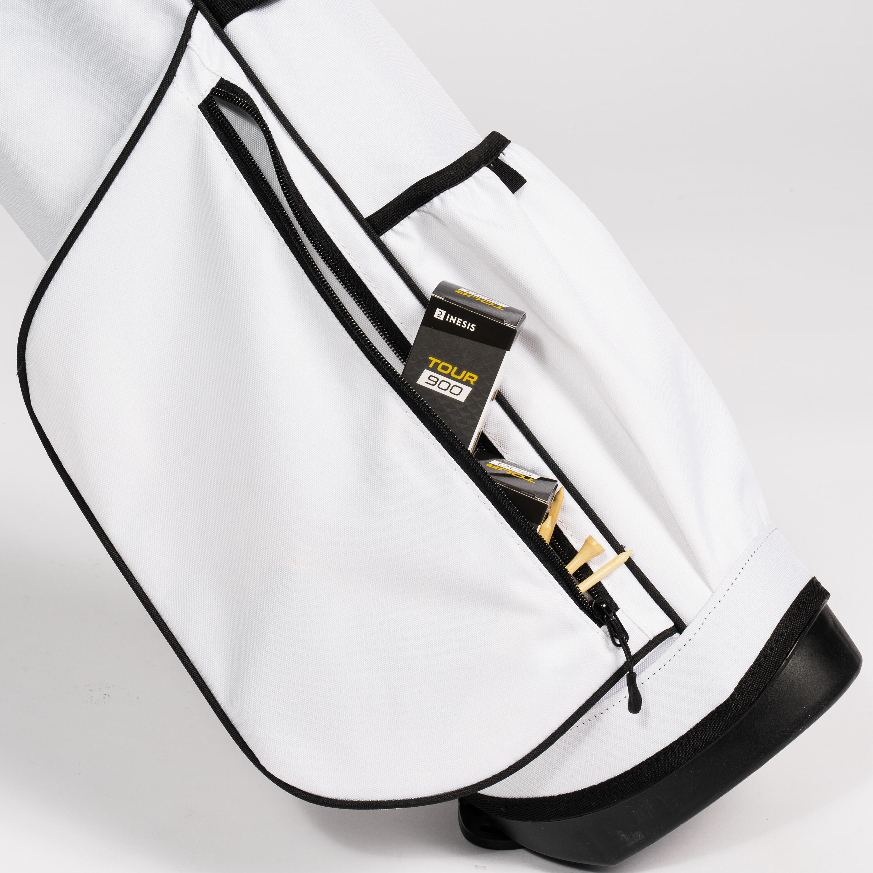 Golf stand bag - INESIS Ultralight white 5/10