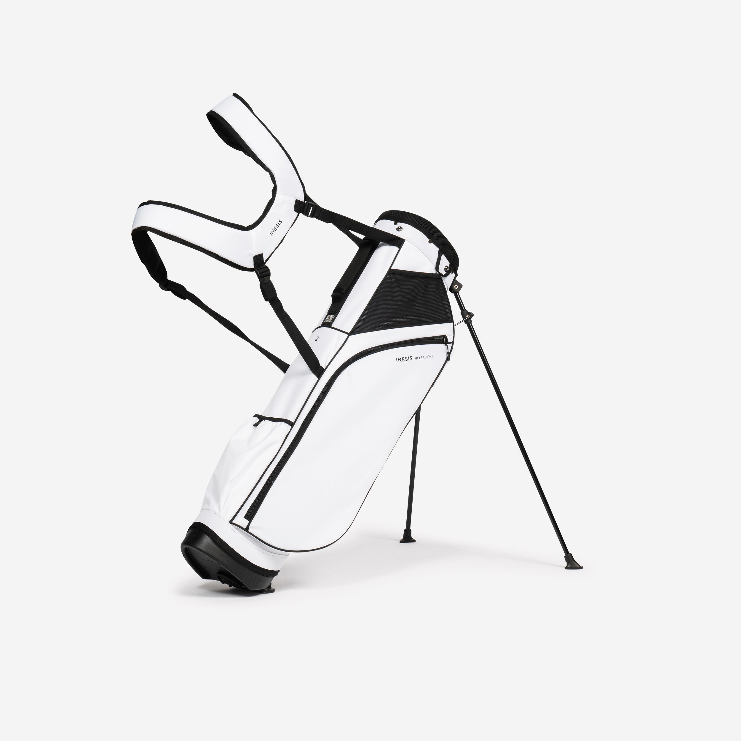 Ultralight Golf Stand Bag - Inesis White - INESIS