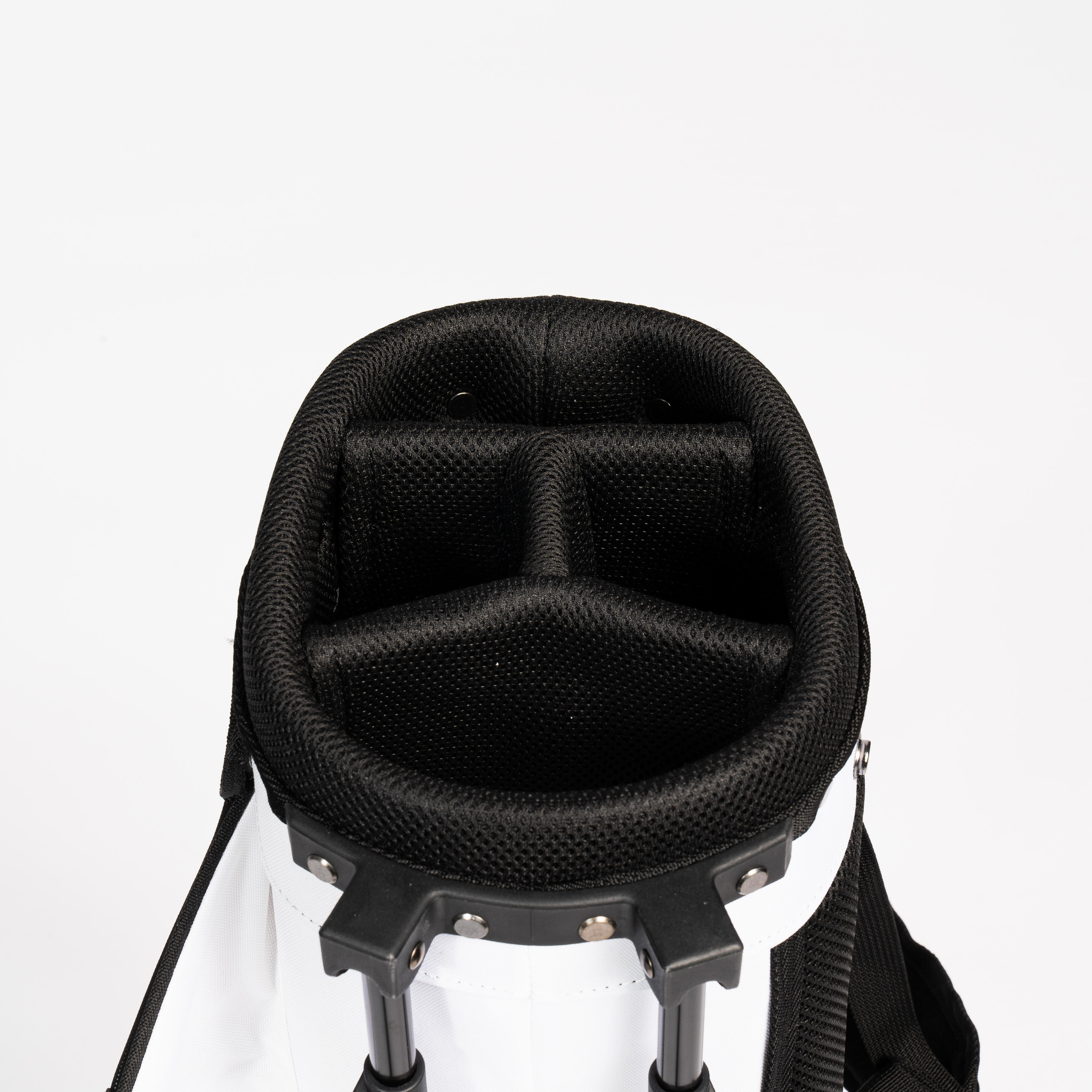 Ultralight Golf Stand Bag Inesis White Snow white Inesis Decathlon