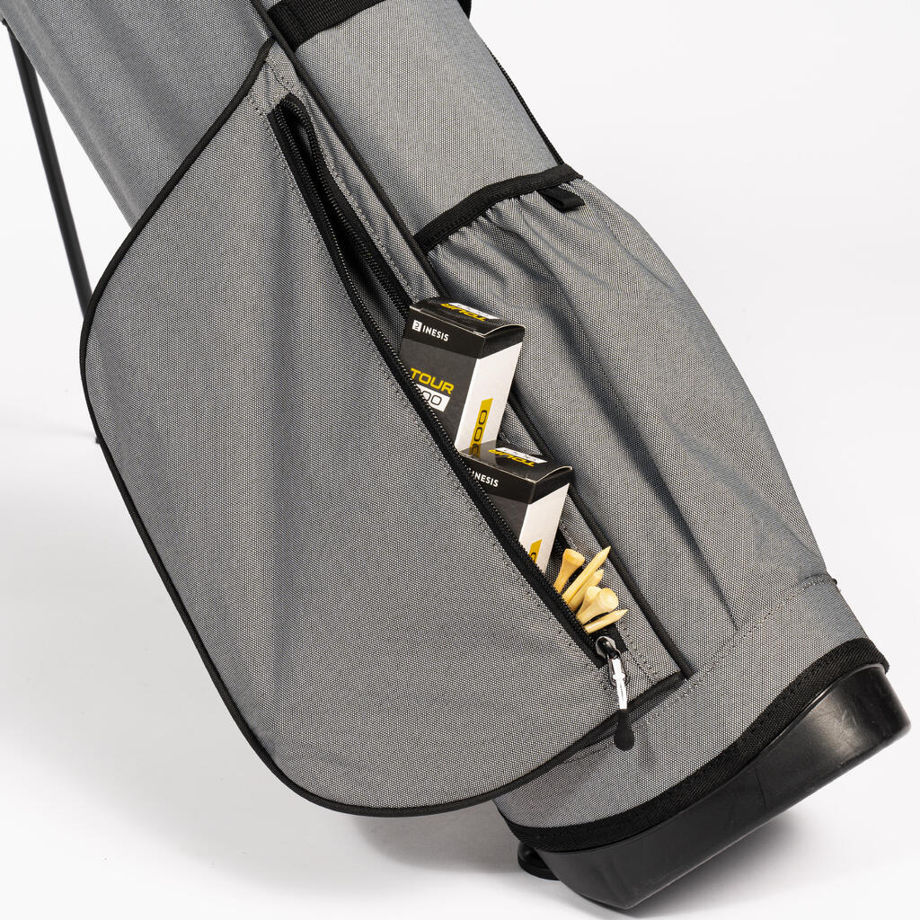 Sac golf trépied – INESIS Ultralight gris