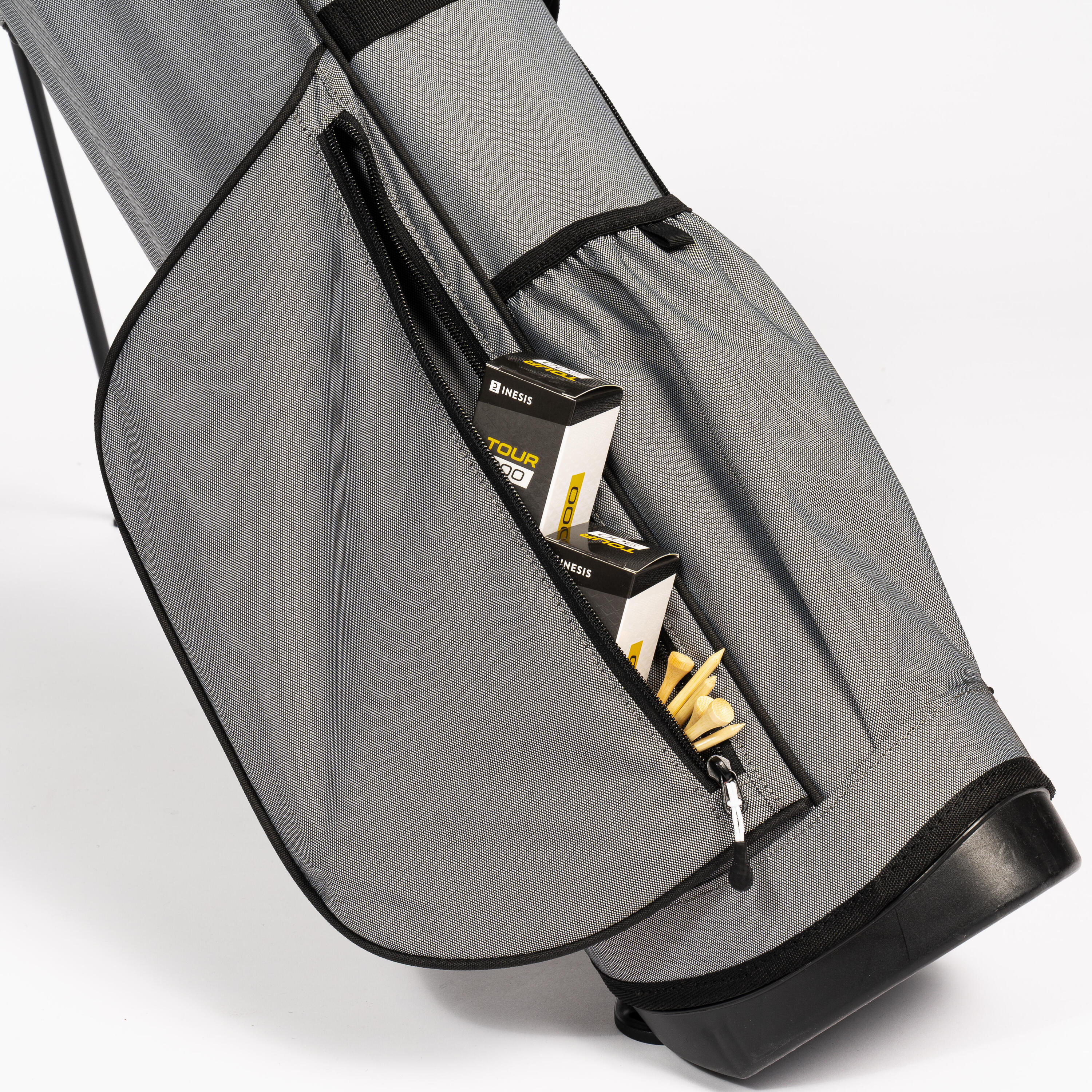 Golf stand bag - INESIS Ultralight grey 5/10