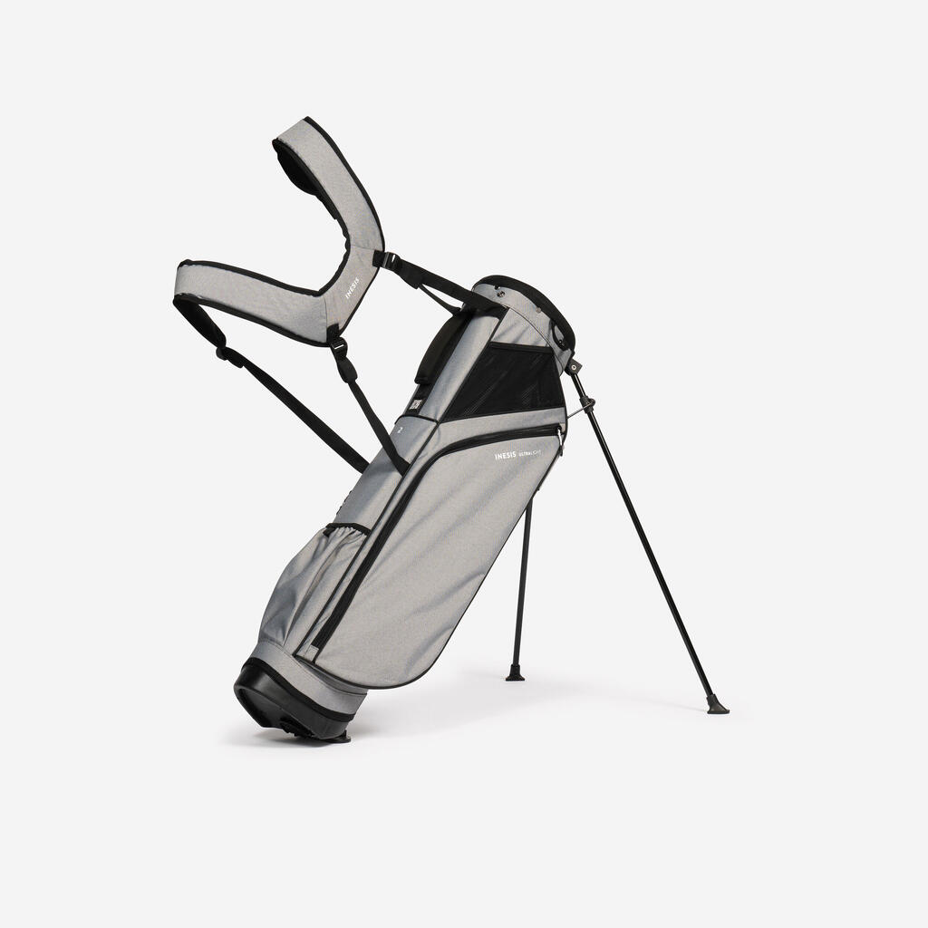 Golf stand bag - INESIS Ultralight khaki