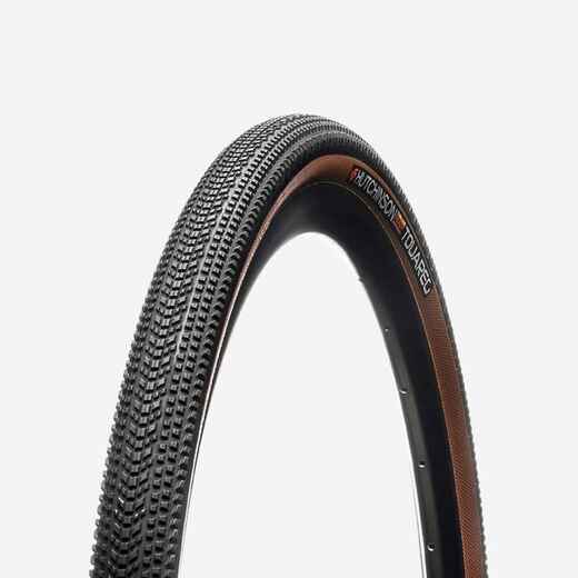 
      Faltreifen Gravel Hutchinson Touareg 650×47 Hardskin tubeless Ready Tanwall 
  