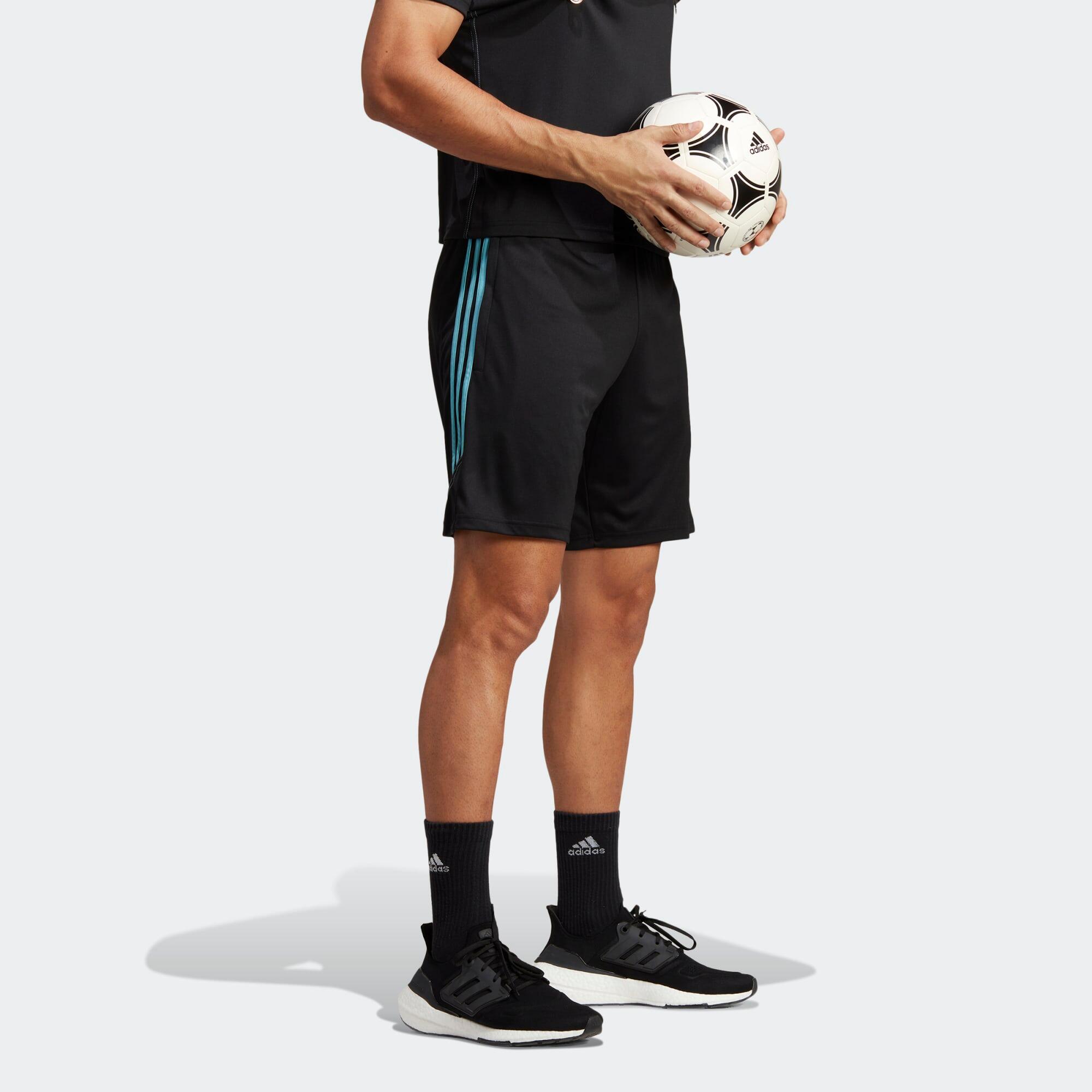 Adult Shorts Tiro - Black/Blue 5/7