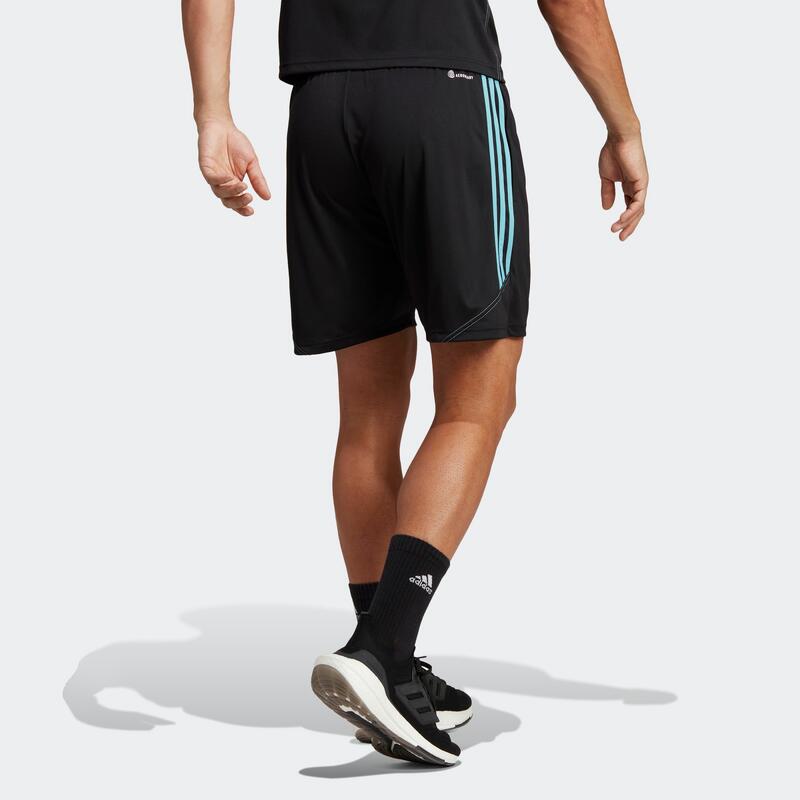 Short TIRO Adulte Noir Bleu