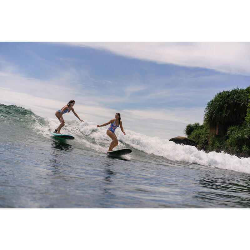 Badeanzug Surfen Damen Bea Jima im Rücken doppelt verstellbar schwarz