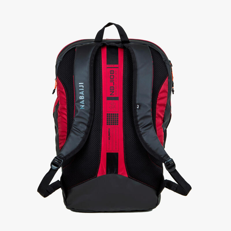 Plavecký batoh 900 40 l černo-červený