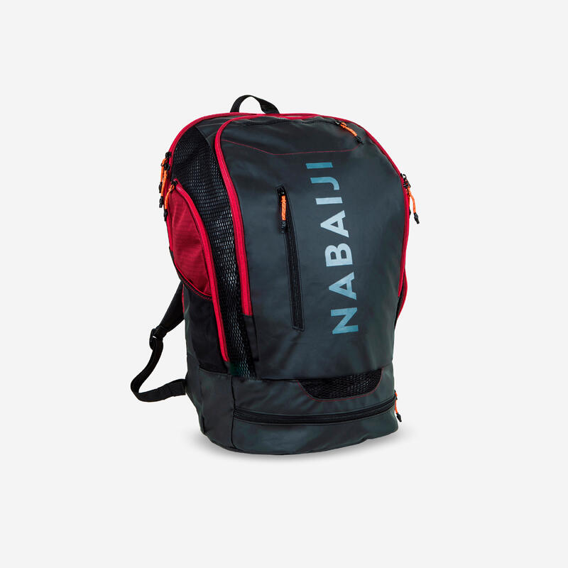 Swimming Backpack 40L 900 black red