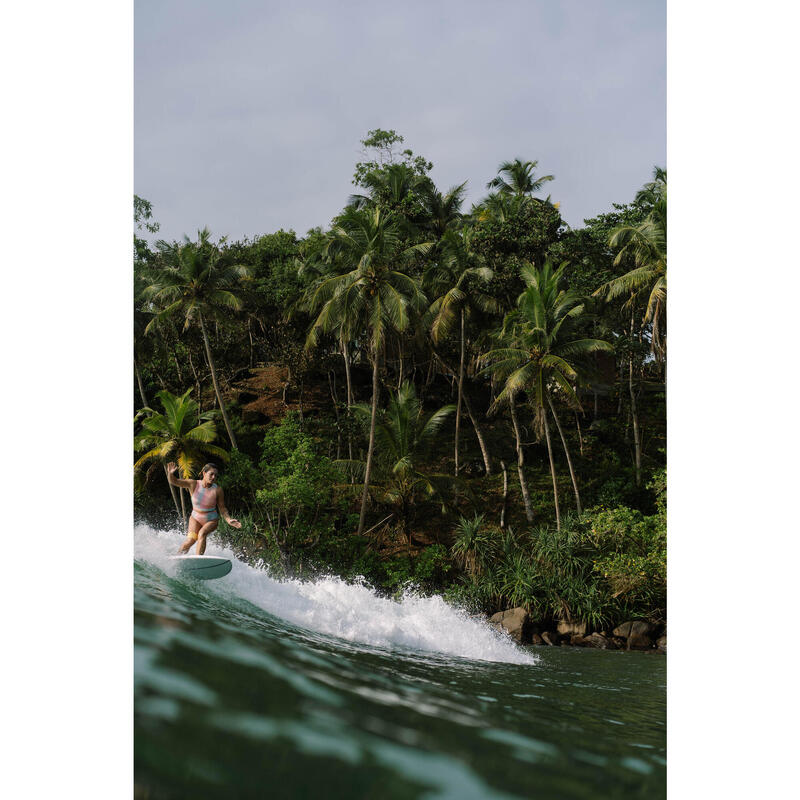 Braguita bikini Mujer surf alta rosa