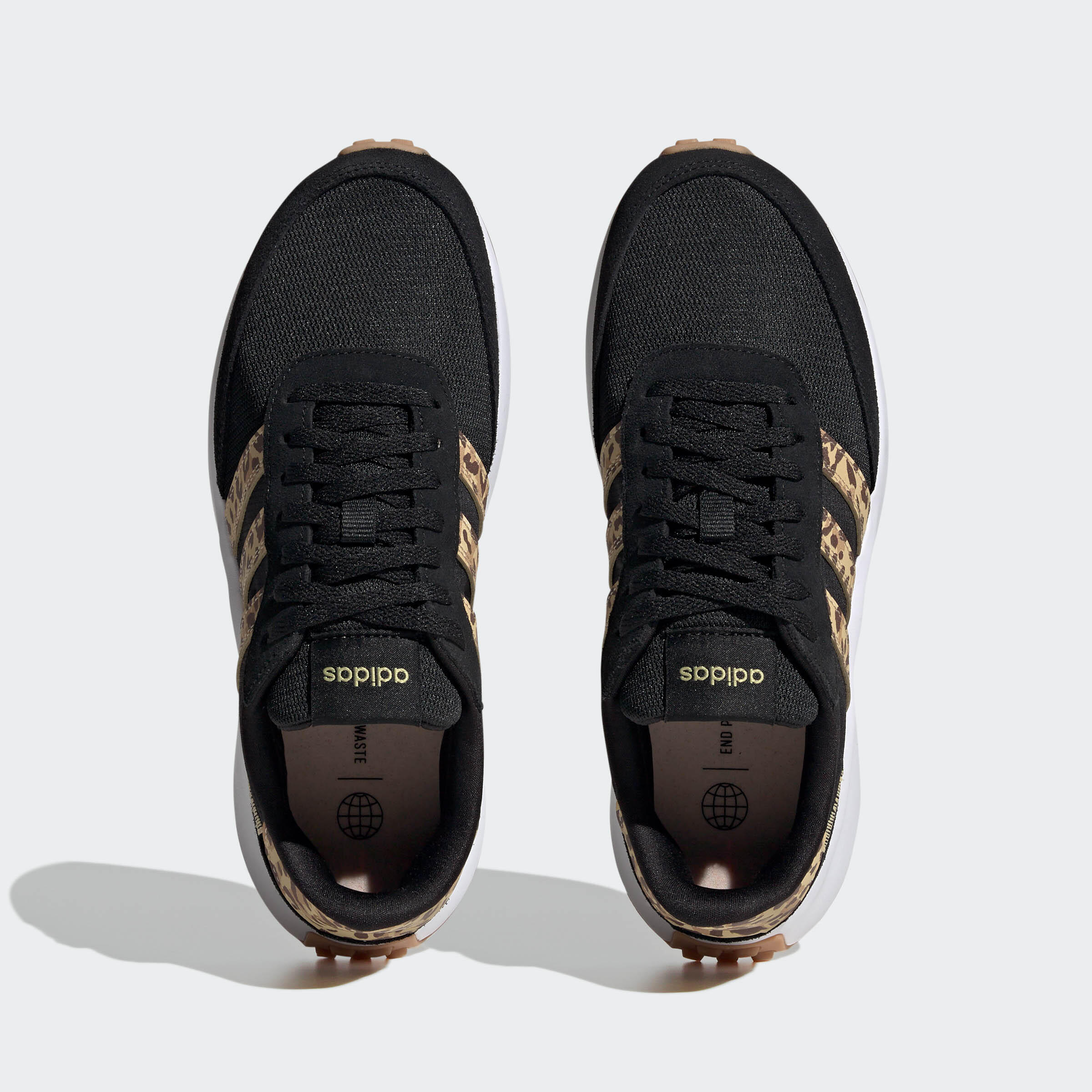 adidas Performance RUNFALCON 3 0 - Neutral running shoes - core black/ footwear white/black - Zalando.co.uk