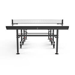 ITTF-Approved Club Table Tennis Table TTT 930 with Black Tabletops